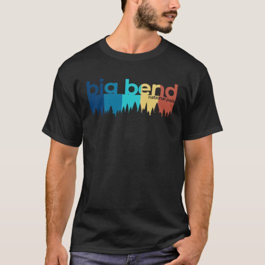 ビッグベンド国立公園テキサス州TX 1 Tシャツ (正面)