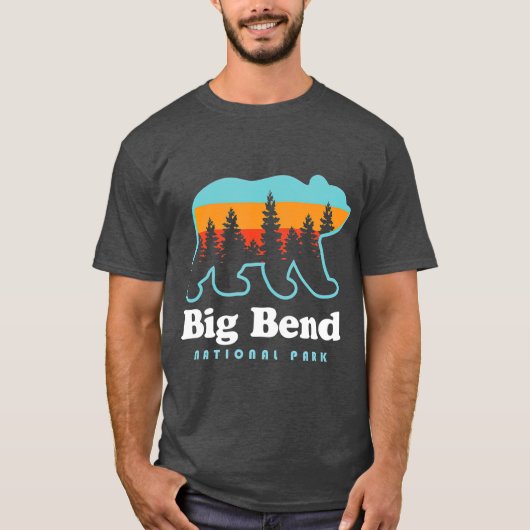 ビッグベンド国立公園ベア Tシャツ (正面)