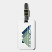 ビッグベンド国立公園マウンテンサン ラゲッジタグ (正面縦)