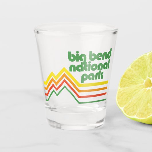 ビッグベンド国立公園 ショットグラス (正面)