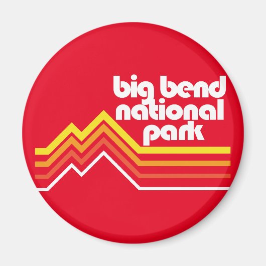 ビッグベンド国立公園 マグネット (正面)