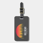 ビッグベンド国立公園 ラゲッジタグ (正面縦)