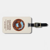 ビッグベンド国立公園 ラゲッジタグ (正面横)