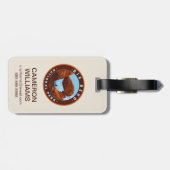 ビッグベンド国立公園 ラゲッジタグ (裏面横)