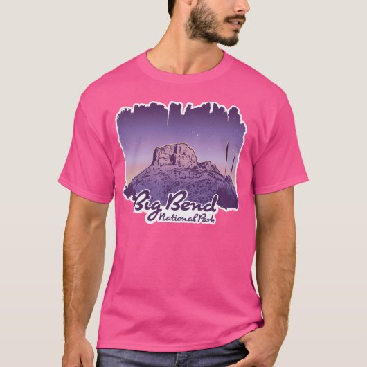 ビッグベンド国立公園 Tシャツ (正面)