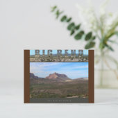 ビッグベンドNAT'Lパークテキサス州リオグランデバレー ポストカード (スタンド正面)