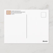 ビッグベンドNAT'L PARK-テキサス州 – 化石展 –  ポストカード (裏面)