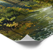 ビッグベンポスターロンド鮮やかンイラストレーション ポスター (角)