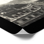 ビッグベンロンドン写真1919 ポスター (角)