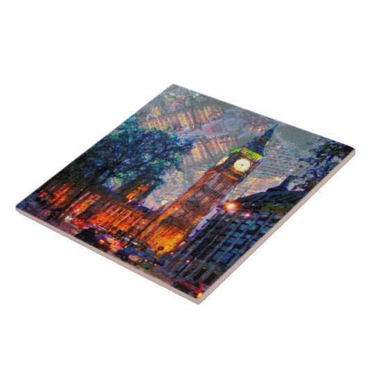 ビッグベンロンドン タイル (側面)