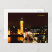 ビッグベンロンドン ポストカード (正面/裏面)