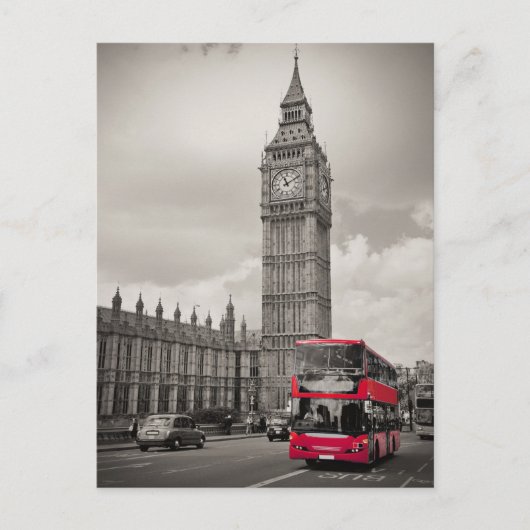 ビッグベンロンドン ポストカード (正面)
