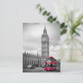 ビッグベンロンドン ポストカード (スタンド正面)