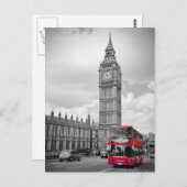 ビッグベンロンドン ポストカード (正面/裏面)