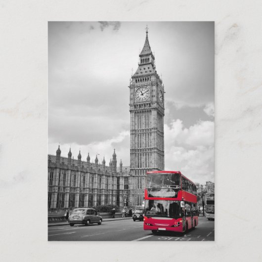 ビッグベンロンドン ポストカード (正面)