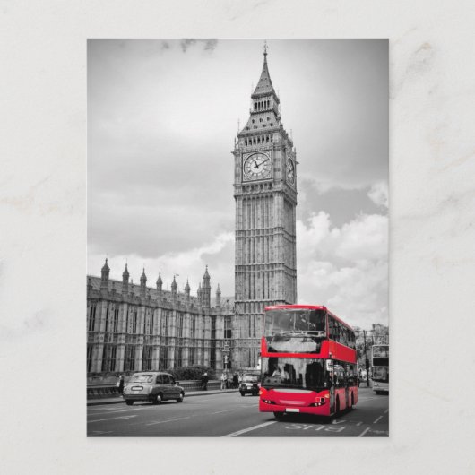 ビッグベンロンドン ポストカード (正面)