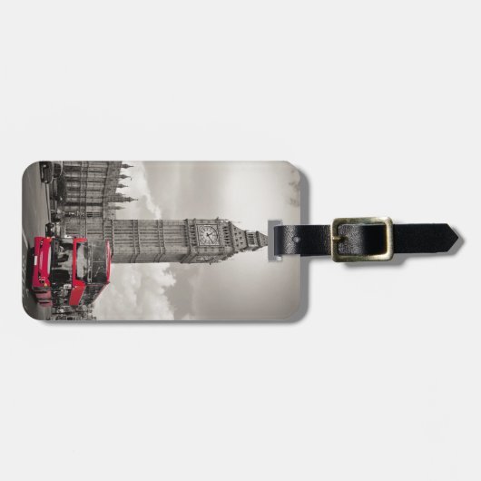 ビッグベンロンドン ラゲッジタグ (正面横)