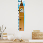 ビッグベン成長図 ポスター (キッチン)