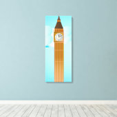 ビッグベン キャンバスプリント (インサイチュ (ウッドフロア))