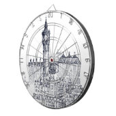 ビッグベン ダーツボード (正面右)