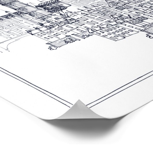 ビッグベン ポスター (角)