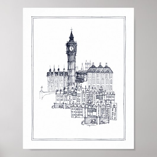 ビッグベン ポスター (正面)