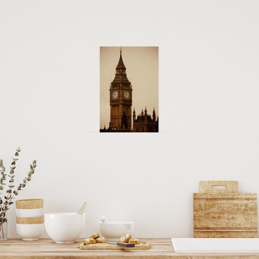 ビッグベン ポスター (キッチン)