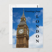 ビッグベン ポストカード (正面/裏面)
