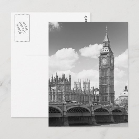 ビッグベン ポストカード (正面/裏面)