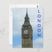 ビッグベン ポストカード (正面/裏面)