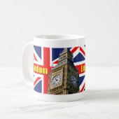 ビッグベン-ロンドン-イギリス コーヒーマグカップ (正面左)