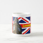 ビッグベン-ロンドン-イギリス コーヒーマグカップ (中央)