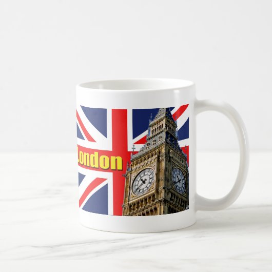 ビッグベン-ロンドン-イギリス コーヒーマグカップ (右)
