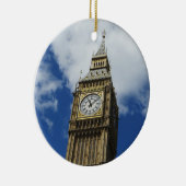 ビッグベン、ロンドン、イギリス セラミックオーナメント (右)
