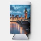 ビッグベン、ロンドン。 スリム缶クーラー (正面)