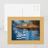 ビッグベン ロンドン ポストカード (正面/裏面)