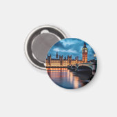 ビッグベン、ロンドン。 マグネット (正面/裏面)