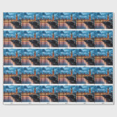 ビッグベン、ロンドン。 ラッピングペーパー (フラット)