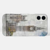 ビッグベン ロンドン - 記念碑的な旅行地のデザイン Case-Mate iPhoneケース (裏面 (横))