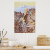 ビッグホルンシープバイシャルルMラッセル ポスター (キッチン)