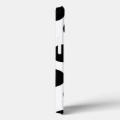 ビッグホワイトとブラック水玉模様 Case-Mate iPhoneケース (裏面 / 右)