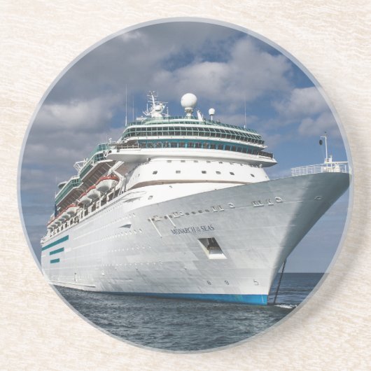 ビッグホワイトクルーズシップ コースター (正面)