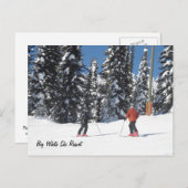 ビッグホワイトスキーリゾート ポストカード (正面/裏面)