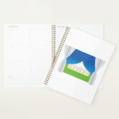 ビッグホワイトテントスパイラルプランナー プランナー手帳 (ディスプレー)