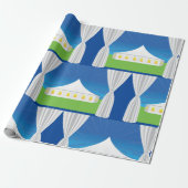 ビッグホワイトテントラッピング紙 ラッピングペーパー (アンロールド)