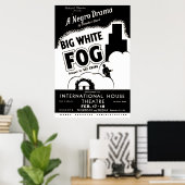 ビッグホワイトフォグヴィンテージ劇場ポスター ポスター (ホームオフィス)