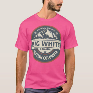 ビッグホワイトブリティッシュコロンビアカナダ Tシャツ