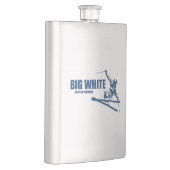 ビッグホワイトブリティッシュコロンビアスキーヤー フラスク (右)