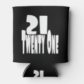 ビッグホワイトレタリング21日 缶クーラー (正面)