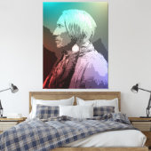 ビッグホース – サザンシェイアン キャンバスプリント (インサイチュ (寝室))